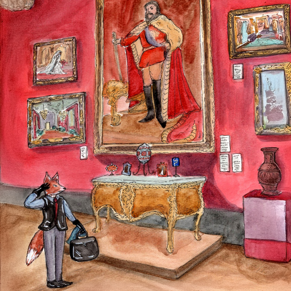 Throne Room scene